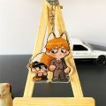 Mob Psycho 100 Keychain Anime Mobu Saiko Hyaku Acrylic Key Chain Funny Cartoon Figures Pendant Key Ring Holder Jewelry Chaveiro. 
