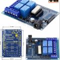 4 channel 5V Relay shield extension board xbee Relay Shield V1.3 for Arduino. 