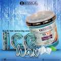 Jessica Quick Hair Removing Ice Wax For Face & Body - 1000gm Strip Wax. 