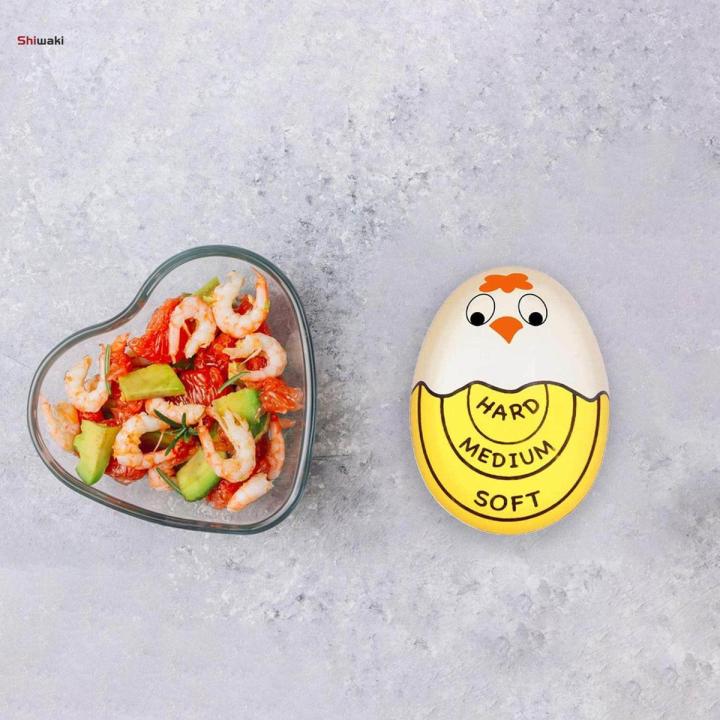 Color Changing Indicator, Egg Timer Kitchen Accessories Durable Egg Boiler Timer, Egg Cooking Indicator, for Restaurant Kitchen Dining Room