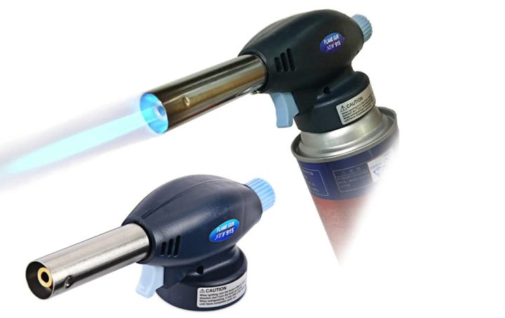 cooking flame  torch+NOOR ARA catridge, 2 in 1, Cooking gun with butan.e gas cylinder, portable stove