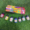 Goldfish Poster Colors 6+1 in Cardboard Box with free Brush Inside - Kids Painting - School Stationery. 