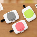 Portable Wet Wipes Container Portable Wet Wipes Box with Hanging Hoop Travel-friendly Baby Tissue Dispenser for Outdoor Use Dustproof Infant Wipes Container Convenient Holder for Multi-size Paper. 