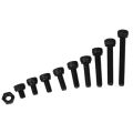 560Pcs Steel Screw Set M3 Hex Bolt Screw Nut Metric Machine Bolts and Nut Repair Tool. 