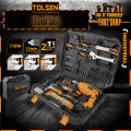 Tolsen 95 Pcs Professional Tool set With Industrial hammer Drill FX Series 710W. 