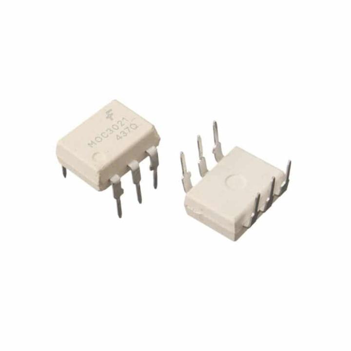 3pcs MOC3021 3021 DIP-6 Optocoupler Triac Driver IC For SSR