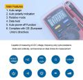 UNI-T UT120A UT120B UT120C Pocket Size Digital Multimeter Auto Range AC DC Current Mini Ammeter 4000 Counts Electric Multi Tester. 