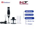 Dawlance Hand Blender With multiple attachments - DWHB 875- 400W- Black. 