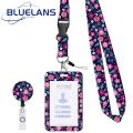 Hidden Retractable Badge Holder Sunflower Design Id Card Holder with Lanyard Stylish Multi-functional Badge Holder for Hidden Disabilities Stretchable Trendy Perfect for Southeast Asian Buyers. 