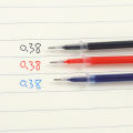 0.38mm 10PCS/Bag Gel Ink Pen Refill Black Blue Red Office School Stationary. 