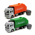 Mini 1/48 Garbage Truck Model with Trash Can Kids Children Toys Birthday Gift. 