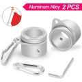 2 Pcs Flag Pole Rings Flag Pole Clips Flag Mounting Rings 1 Inch. 