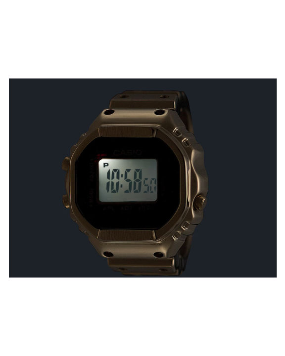 Casio%20Ring%20Watch%20Mens/Womens%20Gold%20Ion%20Plated%20Stainless%20Steel%20Case%20Square%20Digital%20Stop%20Watch,%20Alarm,%20Dual%20Time,%20Calendar,%20Multi-Function%20Gold%20Stainless%20Steel%20Bracelet%20Watch-CRW-001G-9DR%20-%20Image%207