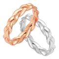 Vintage Women Twist Winding Simple Band Ring Finger Jewelry Evening Party Gift. 