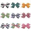 Anime Demon Slayer Tanjirou Nezuko Headwear Cosplay Cute Hair Small Bow Duckbill Clip Hair Accessories. 