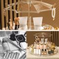 Dazzin - Luxury Desktop Cosmetic Organizer - Dustproof & Waterproof Makeup Vanity Storage Beauty Box - Beauty Box for Girls - Makeup Organizer Box - Make Up Organizers for Vanity, Countertop Cosmetic Storage with Drawers and Transparent Cover for Bedroom. 