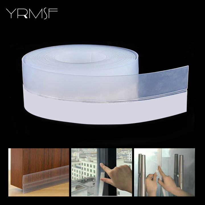 【HOT】 Door Draft Stopper Window Seal Strip Dust And Noise Insulation Silicone Weather Stripping For Shower Doors Gaps Anti-Collision