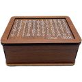Home Use Wooden Money Box Reusable with Saving Money Goals Counter Piggy Bank Handmade Money Saving Box Helps The Habit of Saving. 