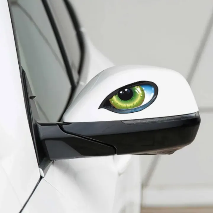 1%20%E3%80%90HOT%E3%80%91%20Car%20Creative%20Reflective%20Car%20Stickers%20Rearview%20Mirror%20Eyes%20Funny%20Stickers%203D%20Scratches%20To%20Block%20Cartoon%20Decorative%20Accessories%20-%20Image%203