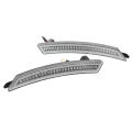 Rear Fender Red LED Side Marker Light For MINI Cooper R55 R56 R57 R58 R60 R61 (Clear). 