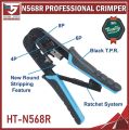 Network Crimping Tool Rj11/Rj12 Crimping Electric Cable RJ45 Crimper (568). 