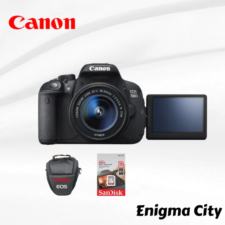 Canon%20700D%20DSLR%20Camera%20With%2018%20-%2055mm%20Lens%20-%20Image%202