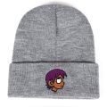 new Embroidery LIL UZI VERT winter Hat Fashion The Rapper warm Cap Hip Hop Women Men Black Beanies Skullies Bone Garros. 