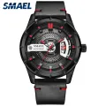 【ETOP】Sport Mens Watches Top Brand Luxury Quartz Watch Men Fashion Steel Waterproof SL-9011 leather Watch MEN Relogio Masculino. 