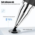 2 In 1 Stylish Universal Practical Dual-use Capacitive Tablet Stylus Pen Exquisite Double-headed Silicone Disc Drawing Tablet Phone Capacitor Pen. 