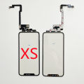 Long Flex Cable Glass With Touch Digitizer Screen With OCA For iPhone X XS MAX TP LCD Replacement Repair. 
