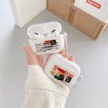 Clear Retro Label DHL Case For Airpods Pro 1 2 Charging Box Personality Label Soft Silicone Earphone Cover For Airpods Pro Coque. 