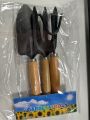 Garden Tool Set - 3 Piece Gardening Kit with Wooden Handles - Shovel, Rake, and Spade – Moji Mall. 
