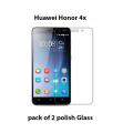 2Pcs Honor 4x Tempered Glass Screen Protector Polish Glass Honor 4X. 