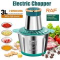 Multi-Function Food Processor  3-Lt and  5-Lt  Capacity - Hand blender - Stainless steel bowl - Meat chopper - Grinder machine - Qeema machine - Multi function food processor - House hold mini electric food grinder - Kitchen Home Appliances. 