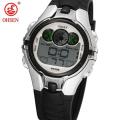 Children Kids Digital Watch Stopwatch Ohsen Clock Orange Led Electronic Sport Watches 50m Waterproof Wristwatch For Boys Girls. 