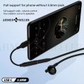 Usb Type C To 3.5mm Aux Adapter Type-c 3 5 Jack Audio Cable Original for Samsung Galaxy S21 Ultra S20 Note 20 10 Plus Tab S7 S7+. 
