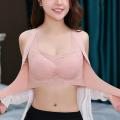 New Style Random Color Women Lace Push Up Cotton Double padded bra for women and girls. 