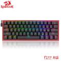 Redragon Fizz K617 RGB Wired Mechanical Gaming Keyboard with Red Switch 61 Keys. 