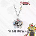 Emperor Armor Warrior Five Elements Armor Rotatable Pendant Necklace Men's Domineering Ruan Handsome Necklace Birthday Gift. 