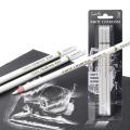 3pcs White Sketch Charcoal Pencils for Sketching Painting Drawing Standard Highlight Carbon Pens Art Craft Tools School Supplies. 