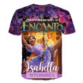 Disney Movie Beautiful Mirabel Princess Encanto Girls Print T-shirt Summer Costume Girl Party Wear Clothing Birthday Tees Baby. 