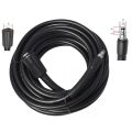 Black n Decker Pressure Hose 5 meter for PW1200 Pressure Washers - 1 Click end - 1 M22 Threaded end - also for Total, Ingco, Emtop 1200 Watts only, CPT 52003, etc.. 