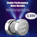50PCS Sony 377 377A SR626SW AG4 SR626 LR66 LR626 1.55V Silver Oxide Watch Battery For LED Headphone Scale Calculator Button Cell. 