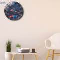 30cm Clocks Non Ticking Hanging Watches Sweep Movement Modern Silent Acrylic Wall Clock for home and hotel Bathroom Bar Ornament. 