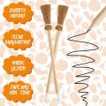 12 Pcs Witch Broom Pencils for Halloween Broomstick Ballpoint Pencils. 