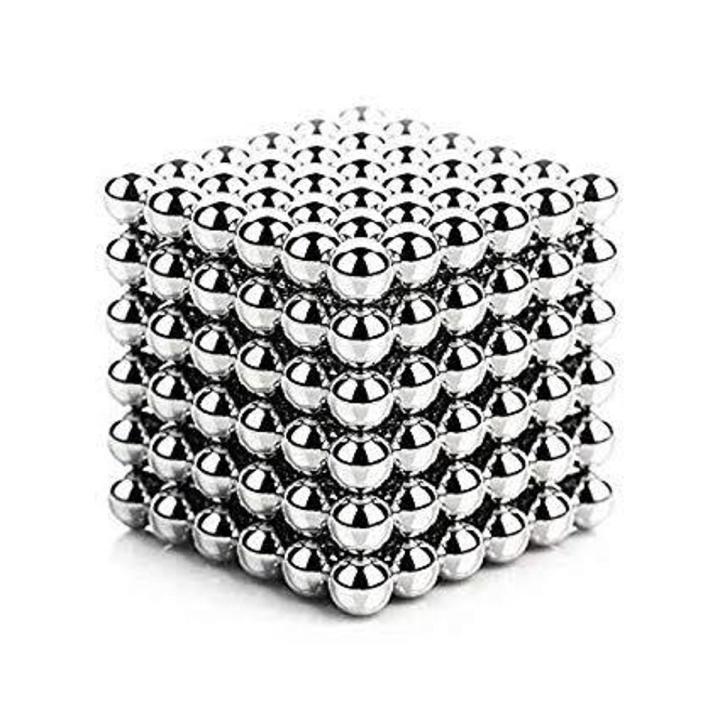 216 Pieces 3mm Magnetic balls Silver colour