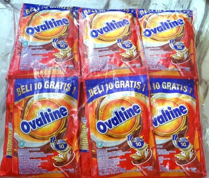 Ovaltine Chocolate malt drink Sachet 22g Pack of 33