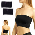 Women Seamless Bandeau Strapless Bralette Tube Top Bra Stretch Wrapped Chest. 