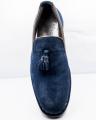 Blue & Brown Suede Shoes for Men. 