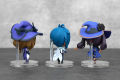 Original Bushiroad Genshin Impact Vol.3 Gashapon Jean Lisa Caya Barbara Noelle Mona Figure 3.5cm Mini Figurine Fans Collections. 